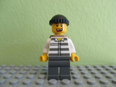 LEGO Minifigure-Prisoner 50380-Town / City / Police-cty217-Creative Brick Builders